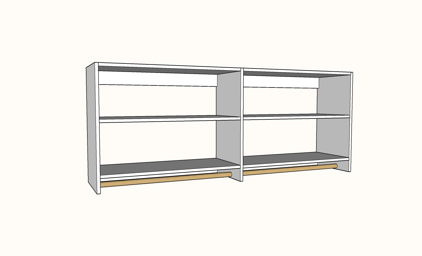 Templates for Standard Pieces Tagged "closet" Shelf Help